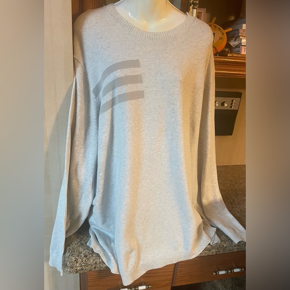 Adidas Men's Gray Sweater